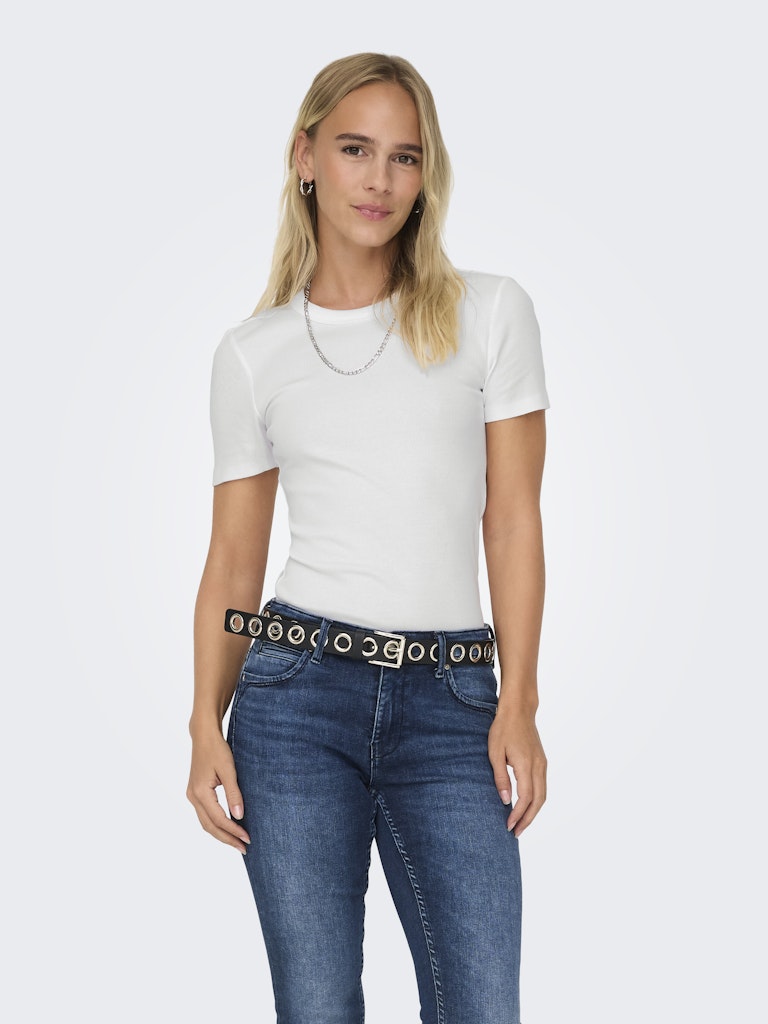 Tops - Onleasy S/S O-Neck Top van Only