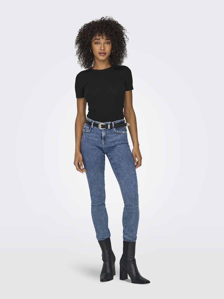 Bright White Tops - Onleasy S/S O-Neck Top van Only