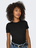 Black Tops - Onleasy S/S O-Neck Top van Only