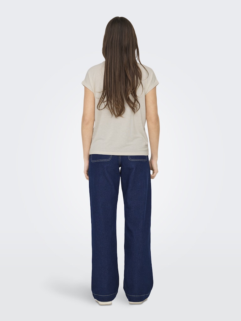 Tops - Onlclaudia S/S Glitter Stripe Top van Only