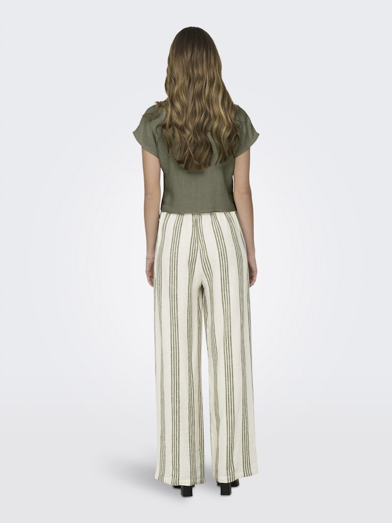 Shirts - Onlsiesta Ss Knot Linen Bl Shirt Noos van Only