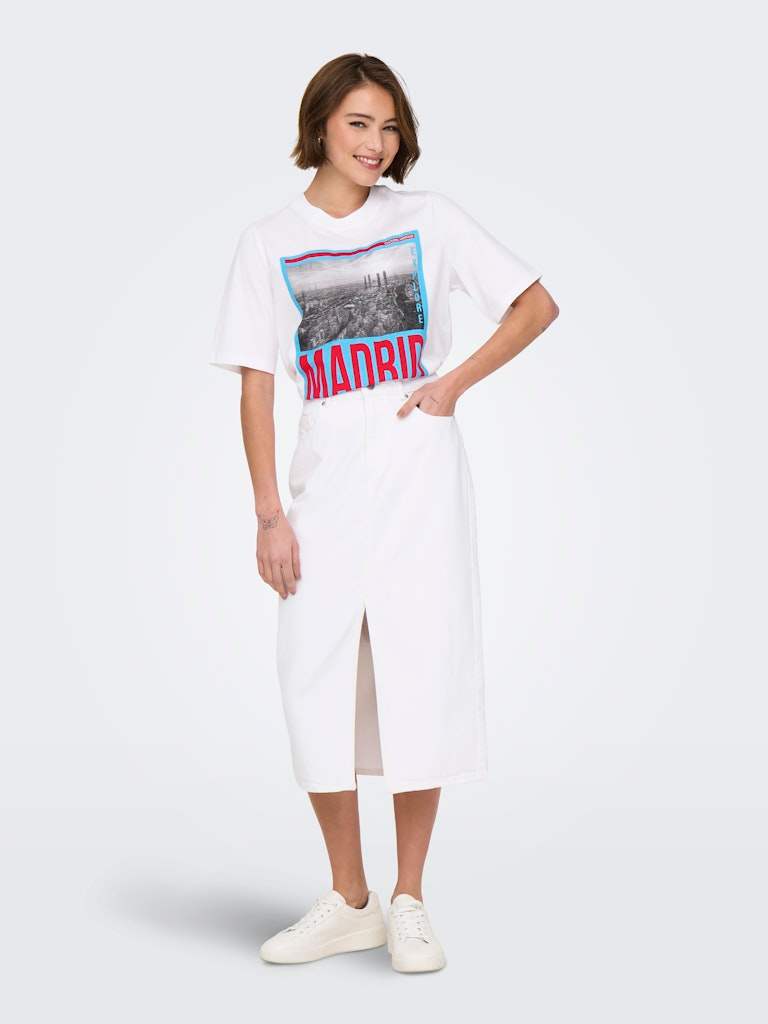 T-shirts - Onlstellar Life S/S Place Top Box van Only