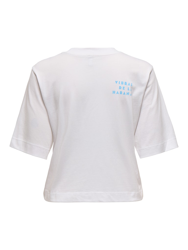 T-shirts - Onlvega Life S/S Vibe Top van Only
