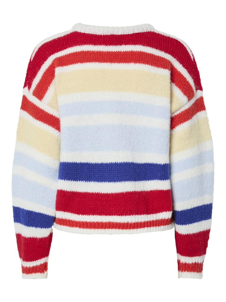 Cloud dancer Pulls - Pcolivia O-Neck Knit van Pieces