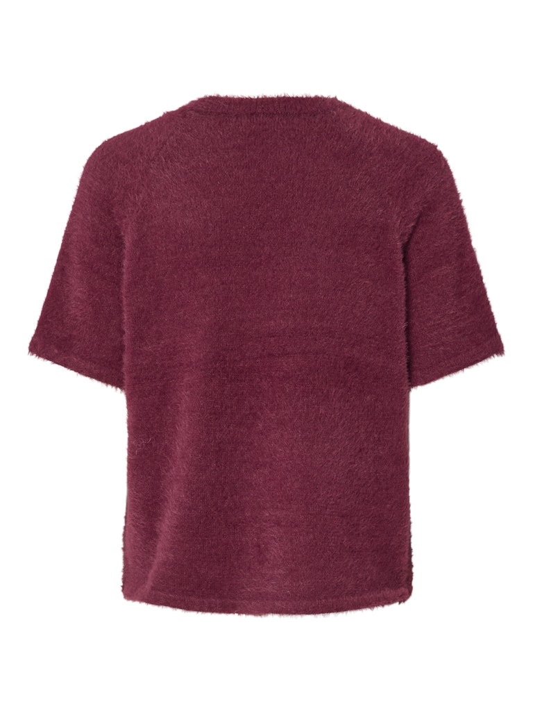 Tawny Port Pulls - Pcovy Ss O-Neck Knit van Pieces