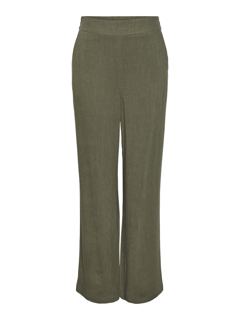 Broeken - Pcvinsty Hw Linen Pant Noos van Pieces