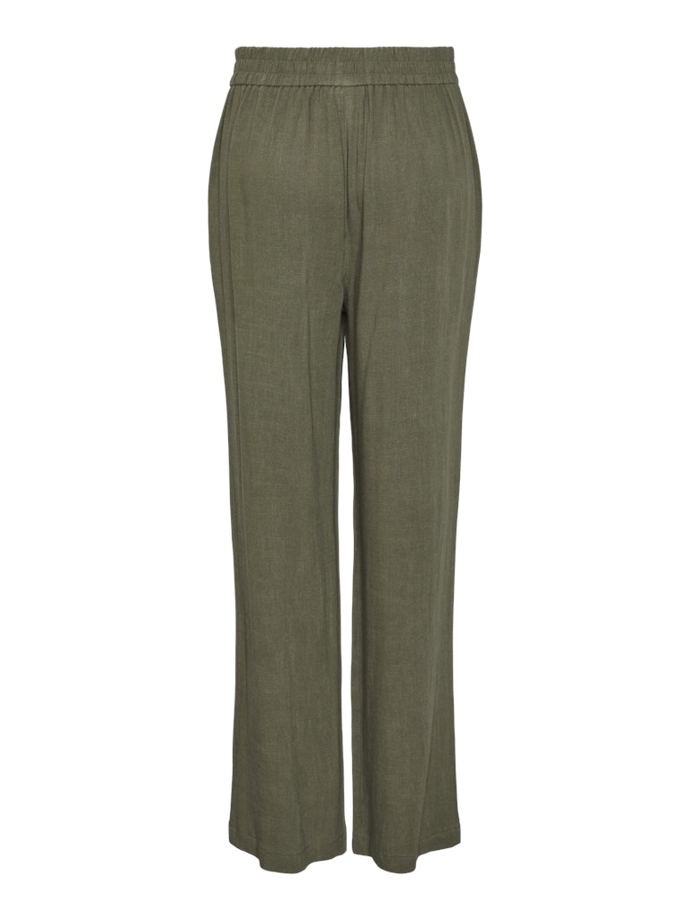 Broeken - Pcvinsty Hw Linen Pant Noos van Pieces