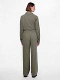 Broeken - Pcvinsty Hw Linen Pant Noos van Pieces