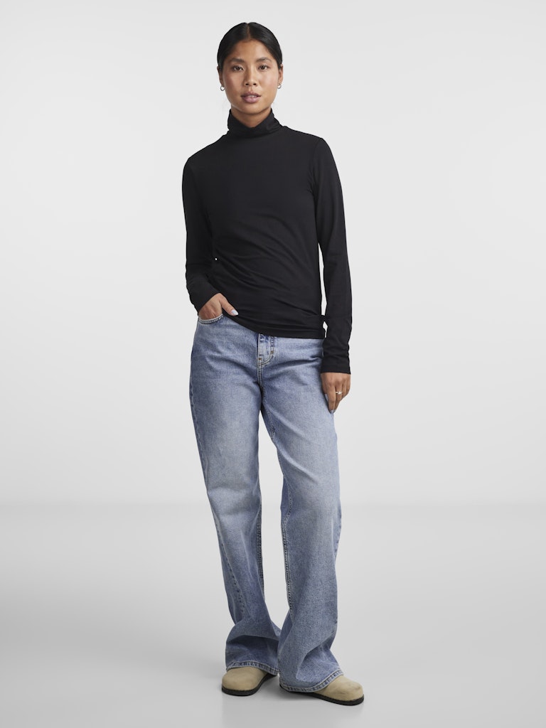 Tops - Pcsirene Ls Rollneck Top Noos van Pieces