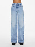 Jeans - Pcselma Hw Wide Jeans Lb Noos van Pieces