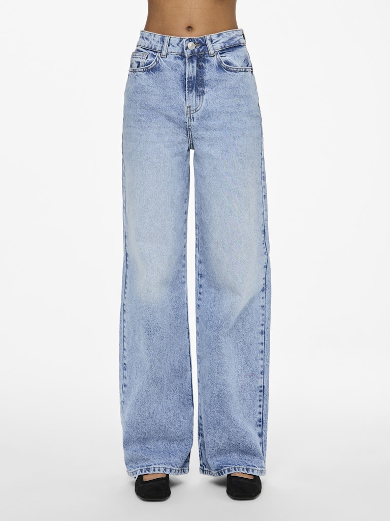 Jeans - Pcselma Hw Wide Jeans Lb Noos van Pieces