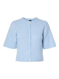 Cardigans - Pcsilly Ss O-Neck Knit Cardigan Noos van Pieces