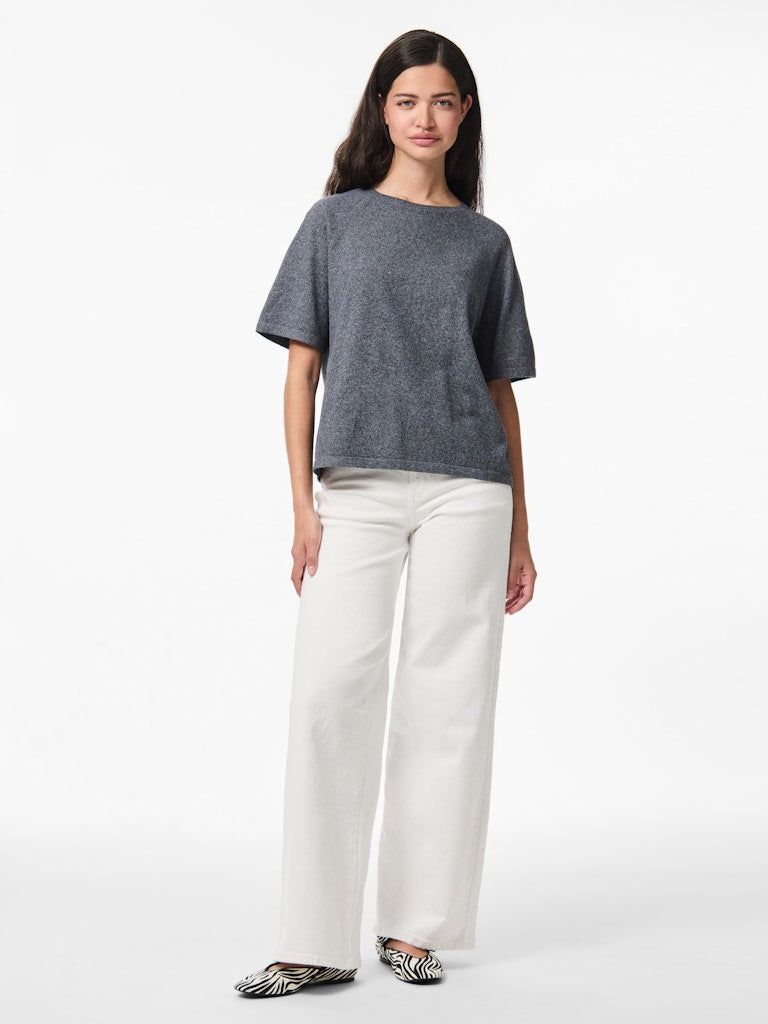 Pulls - Pcbree Ss O-Neck Knit Noos van Pieces