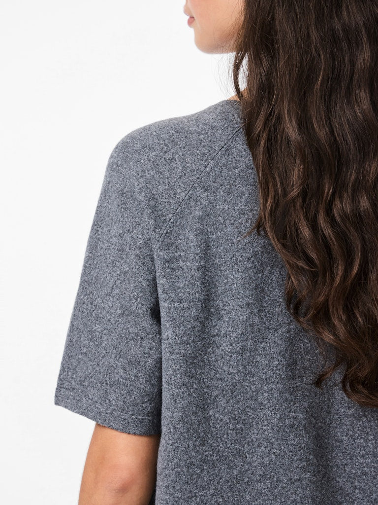 Pulls - Pcbree Ss O-Neck Knit Noos van Pieces