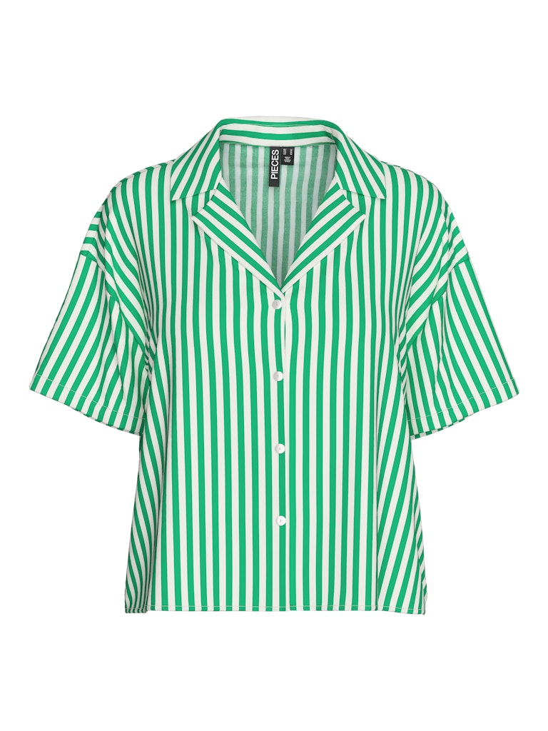 Simply Green Shirts - Pcnya 2/4 Shirt ss25 van Pieces