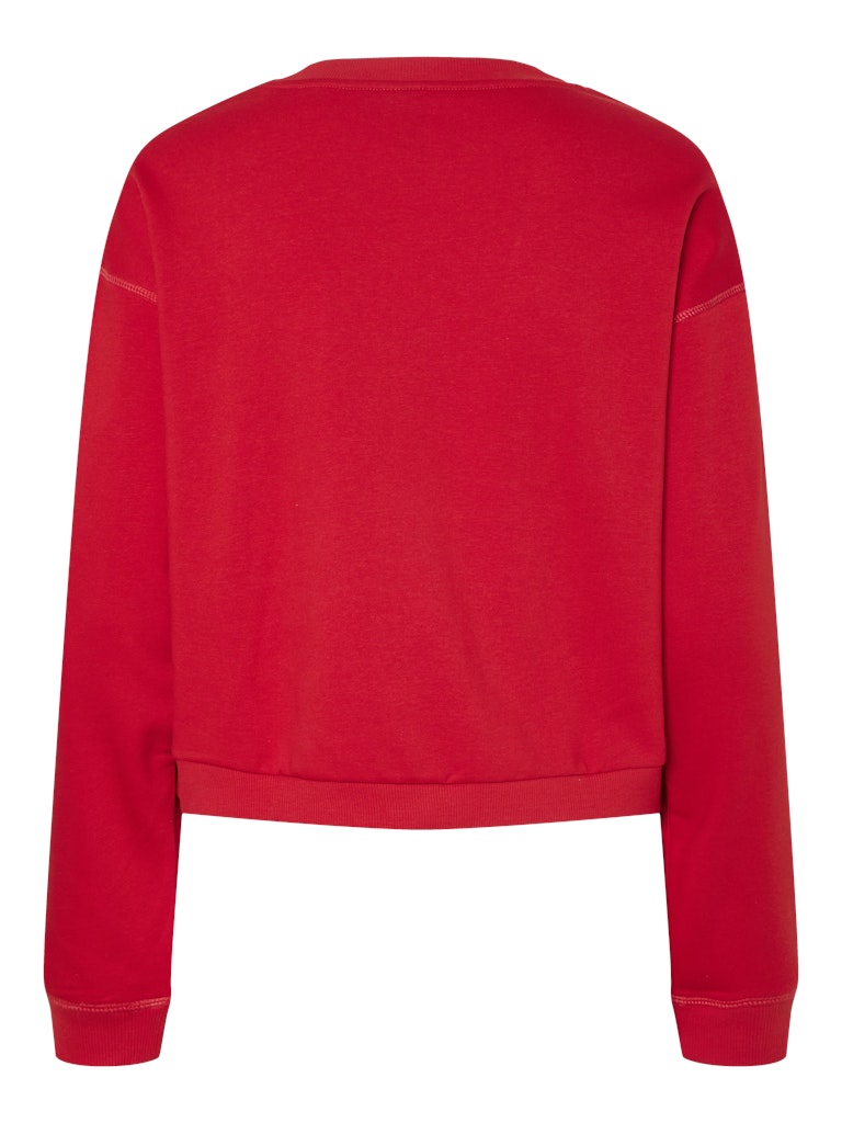 Goji Berry VOYAGER Sweaters - Pcfoya Ls Sweat van Pieces