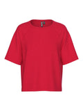 Lollipop MELANGE Pulls - Pcbree Ss O-Neck Knit Noos van Pieces