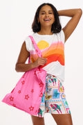 T-shirts - Chrissy Relaxed Tank T-Shirt van Sugarhill Boutique
