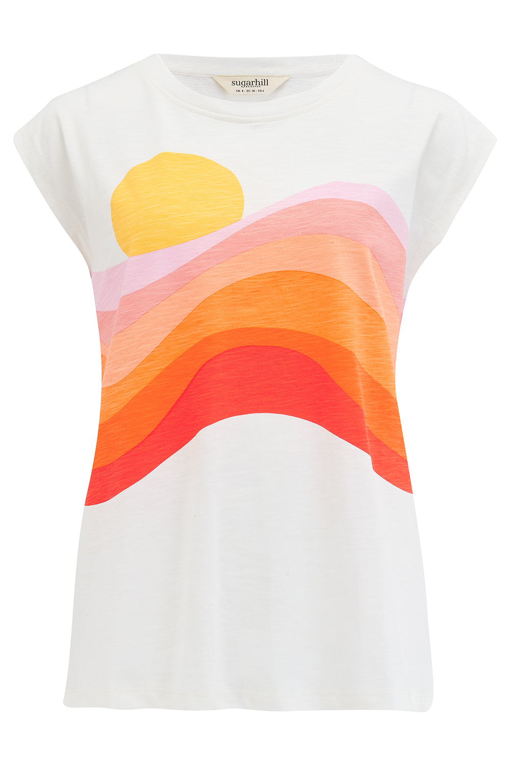 T-shirts - Chrissy Relaxed Tank T-Shirt van Sugarhill Boutique