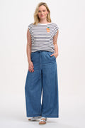 T-shirts - Chrissy Relaxed Tank T-Shirt van Sugarhill Boutique