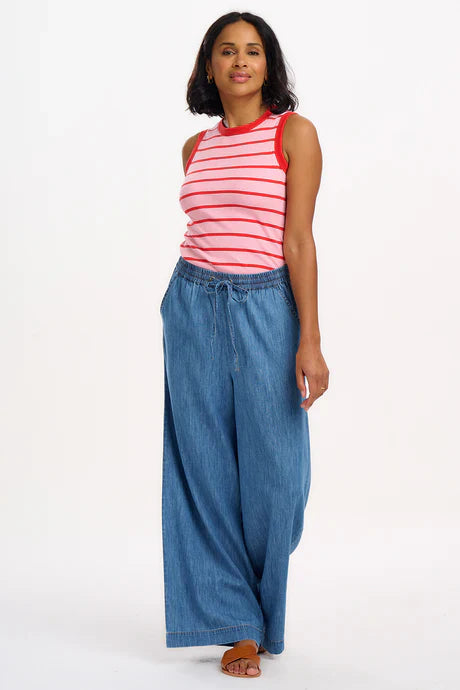 Broeken - Roksanda Wide Leg Trousers van Sugarhill Boutique