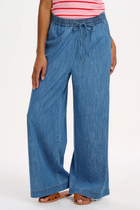 Broeken - Roksanda Wide Leg Trousers van Sugarhill Boutique
