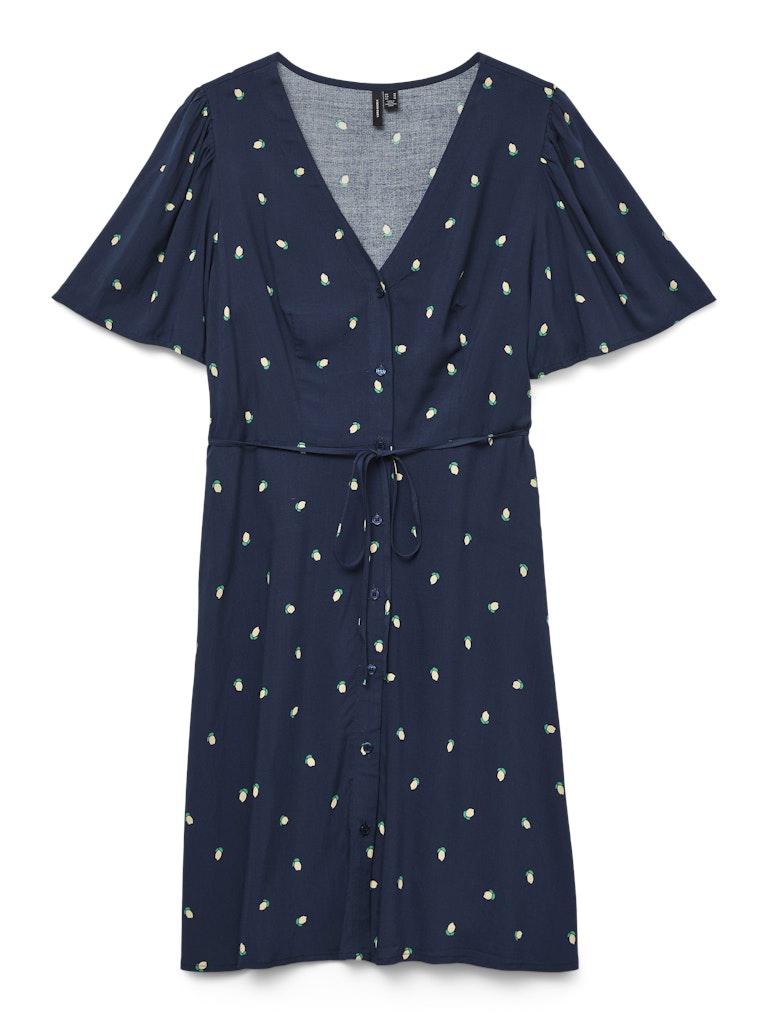 Jurken - Vmalba Ss Short Dress Noos ss25 van Vero moda