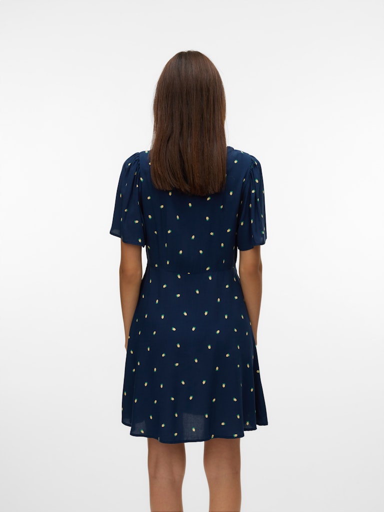 Jurken - Vmalba Ss Short Dress Noos ss25 van Vero moda
