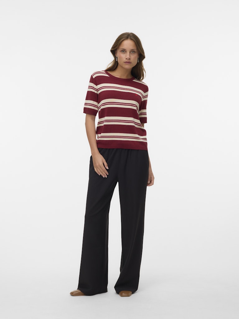 Pulls - Vmcarmelia Ss O-Neck Pullover van Vero moda