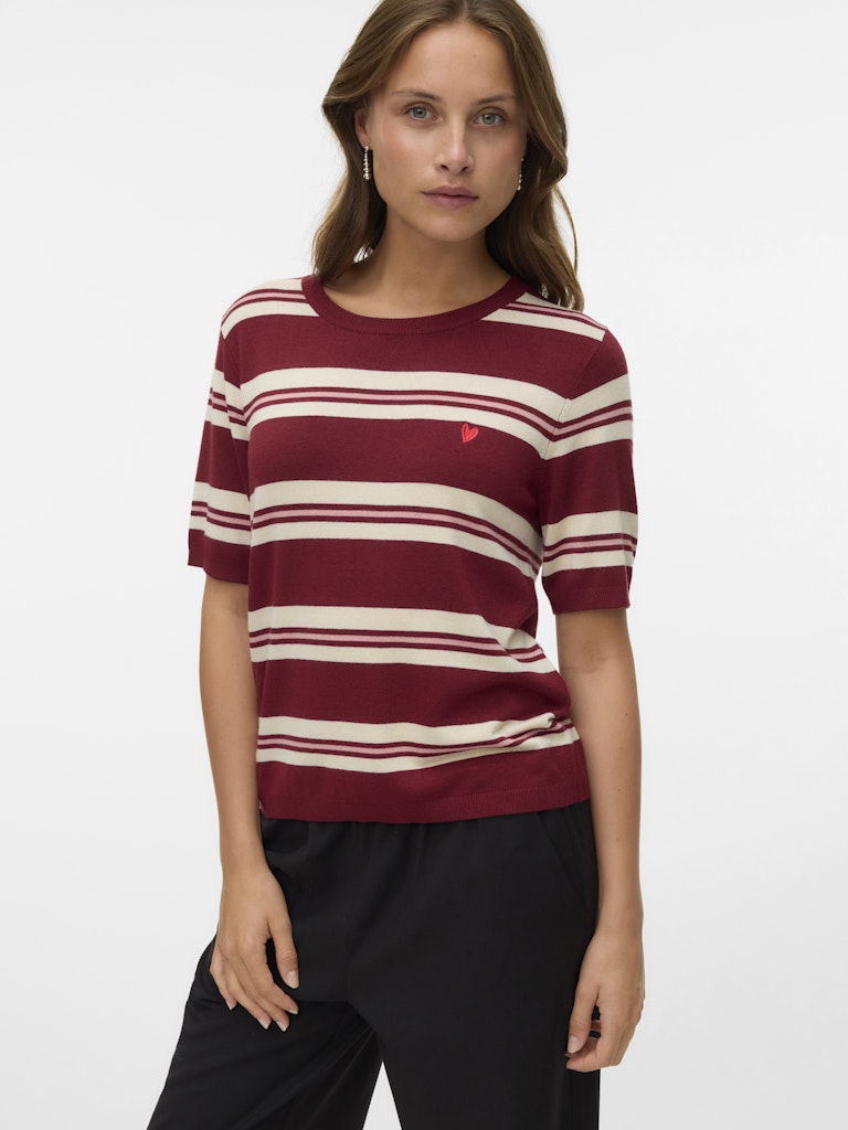Pulls - Vmcarmelia Ss O-Neck Pullover van Vero moda