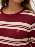 Syrah W. ROSE ELGANCE + BIRCH Pulls - Vmcarmelia Ss O-Neck Pullover van Vero moda