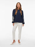 Sweaters - Visif L/S Detail Sweat van Vila