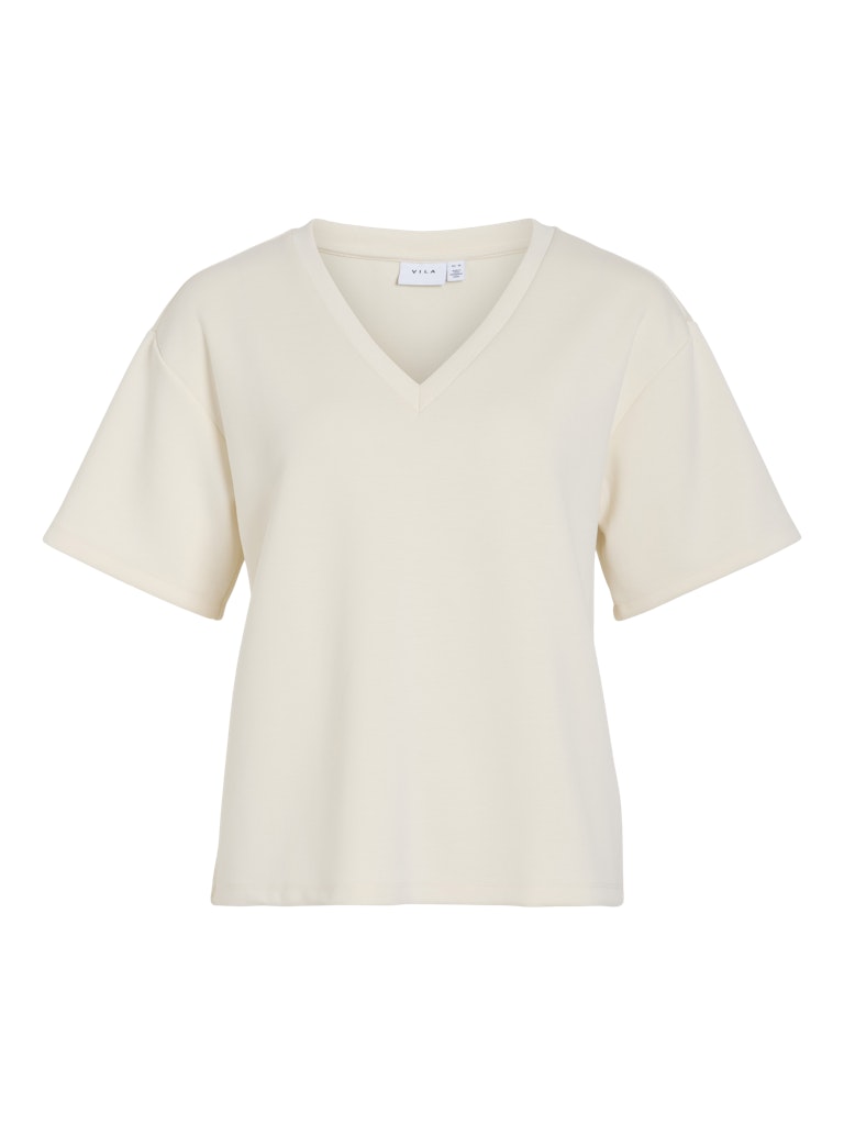 Birch Tops - Visiffi V-Neck 2/4 Top van Vila
