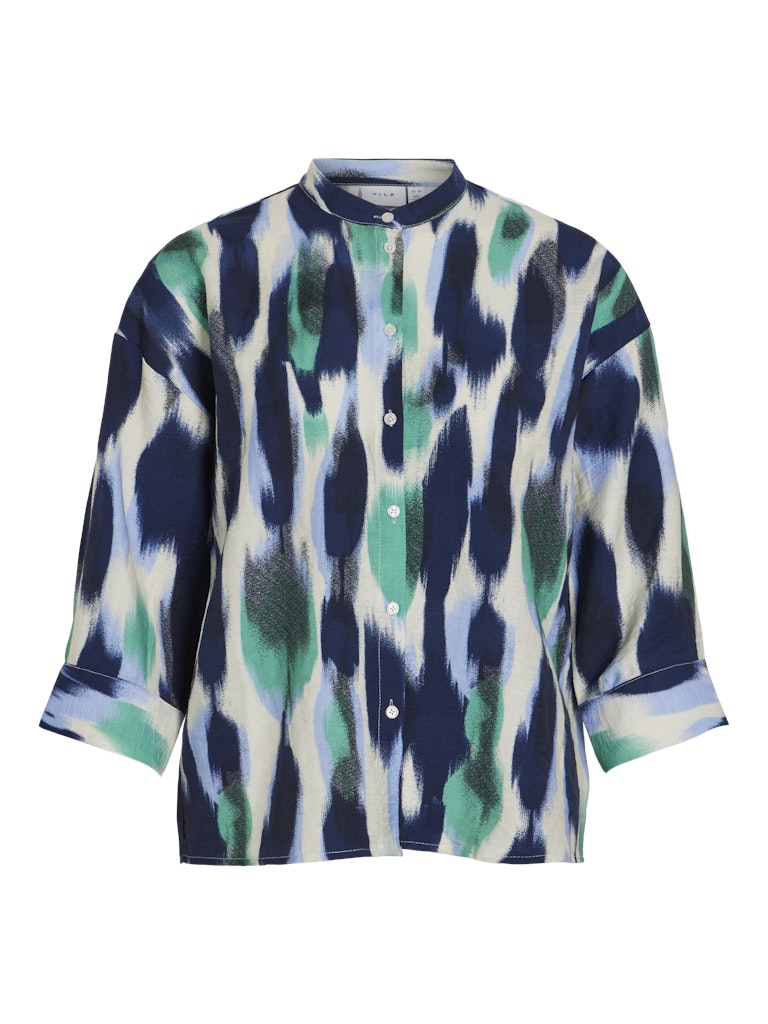 Birch KENTUCKY NAVY WINTER Shirts - Virano Art 3/4 Shirt van Vila