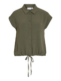 Deep depths Tops - Visurashil S/S Short Shirt van Vila