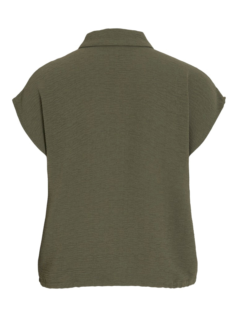 Tops - Visurashil S/S Short Shirt van Vila