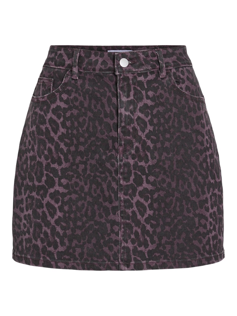 Rokken - Vichia Leopard Short Skirt van Vila