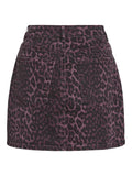 Rokken - Vichia Leopard Short Skirt van Vila