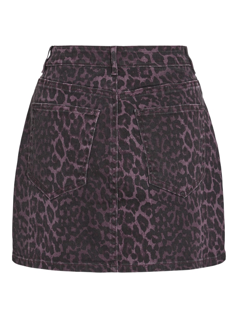 Rokken - Vichia Leopard Short Skirt van Vila
