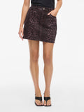 Rokken - Vichia Leopard Short Skirt van Vila