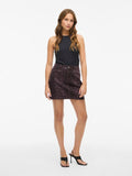 Rokken - Vichia Leopard Short Skirt van Vila