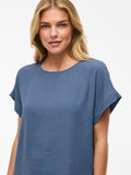 Vintage Indigo Tops - Vijosa S/S Top Noos - SS25 van Vila