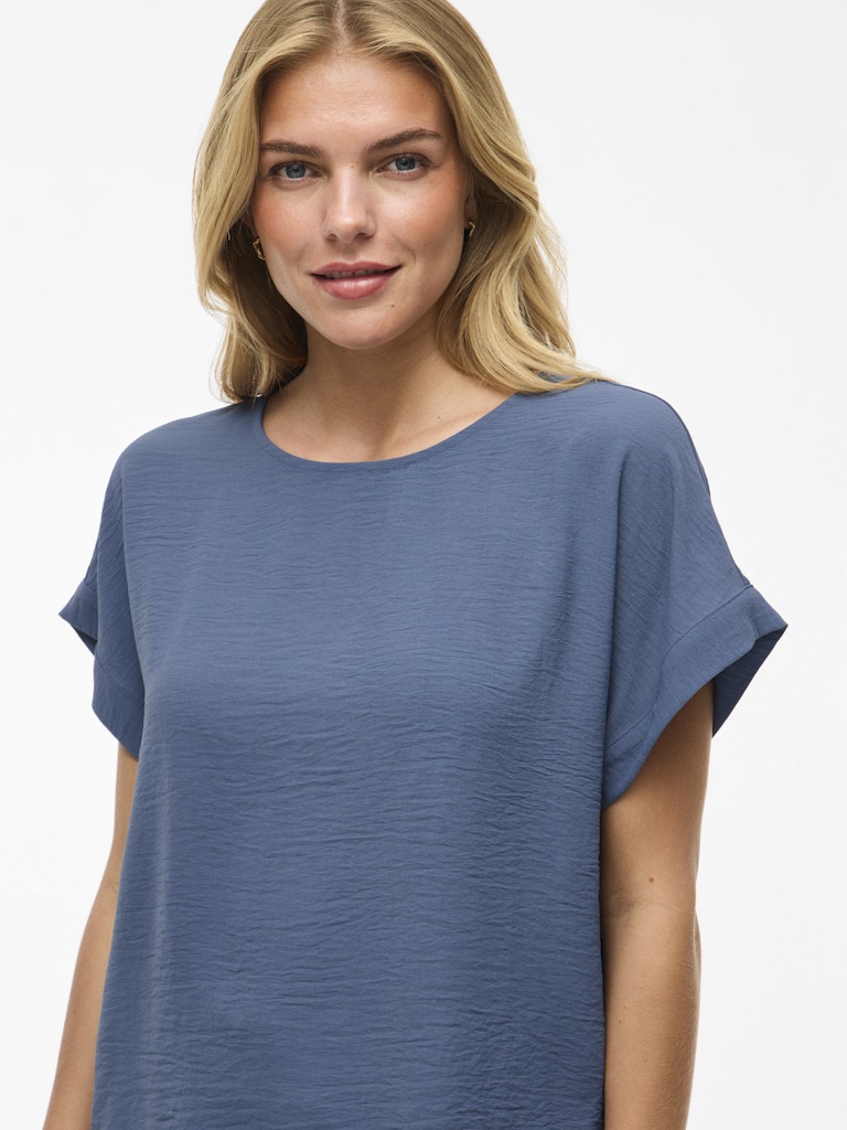 Vintage Indigo Tops - Vijosa S/S Top Noos - SS25 van Vila