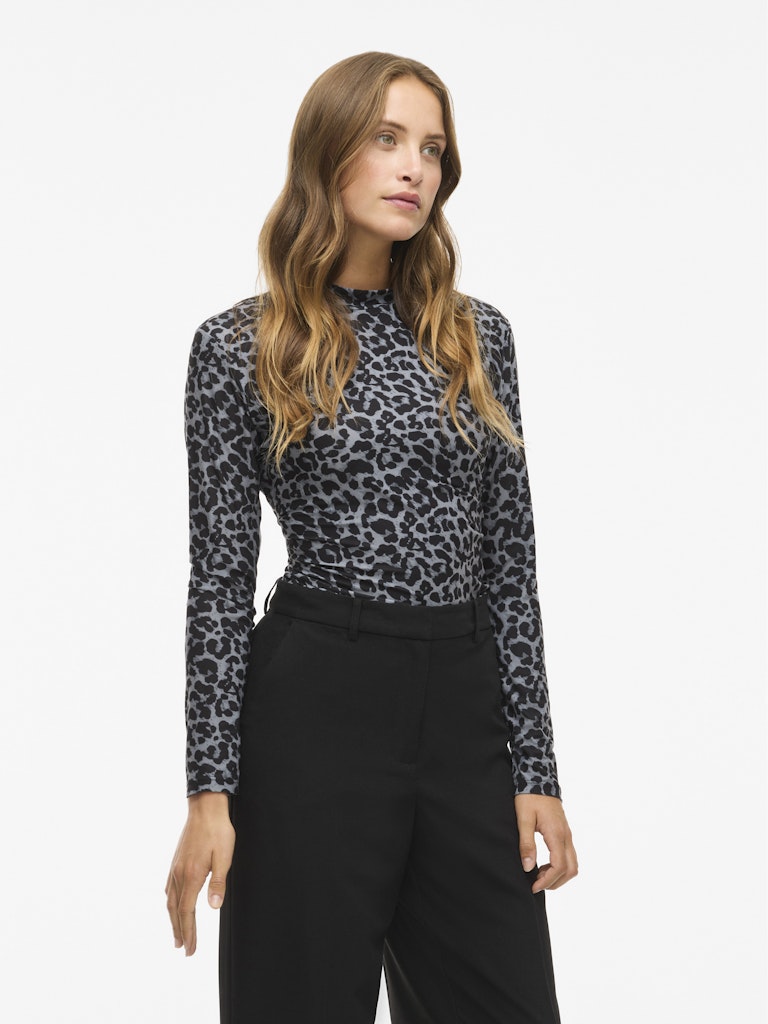 Tops - Vileoa L/S High Neck Top - Noos van Vila
