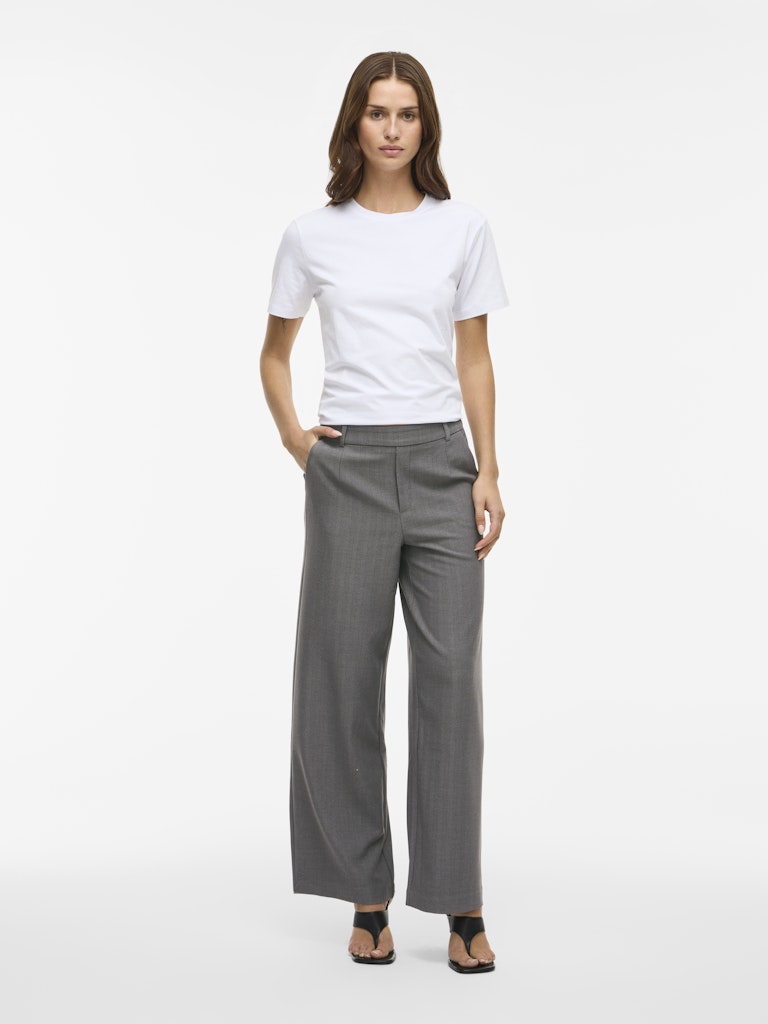 Broeken - Vivarone Pattern Hw Wide Pant - Noos van Vila