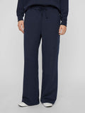 Navy Blazer Broeken - Visiffi Hw Wide Pants van Vila