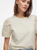 Birch Tops - Vimerry O-Neck S/S Top van Vila