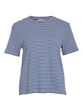 Eggnog MAZARINE BLUE T-shirts - Vijada New O-Neck S/S T-Shirt van Vila