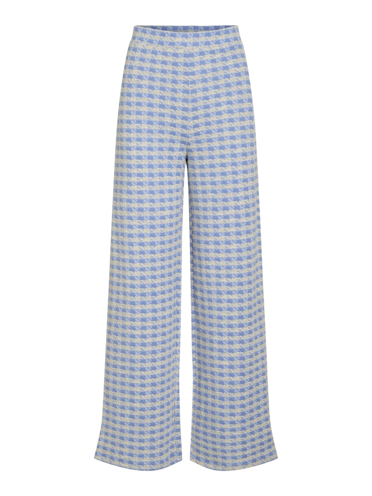 Kentucky Blue Broeken - Vigesta Hw Wide Pants van Vila