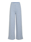 Kentucky Blue Broeken - Vigesta Hw Wide Pants van Vila